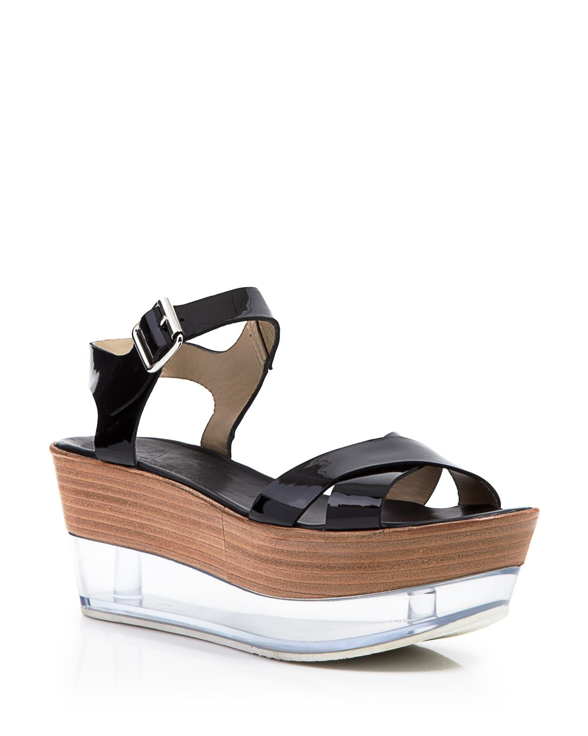 Agl attilio giusti leombruni Platform Wedge Sandals