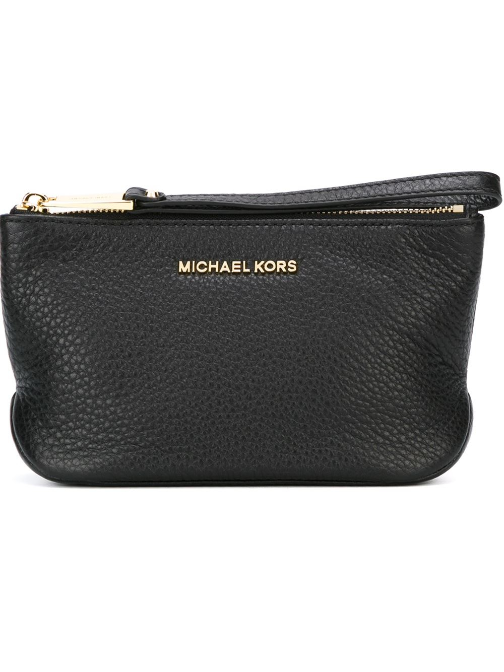 michael kors black clutch bag uk