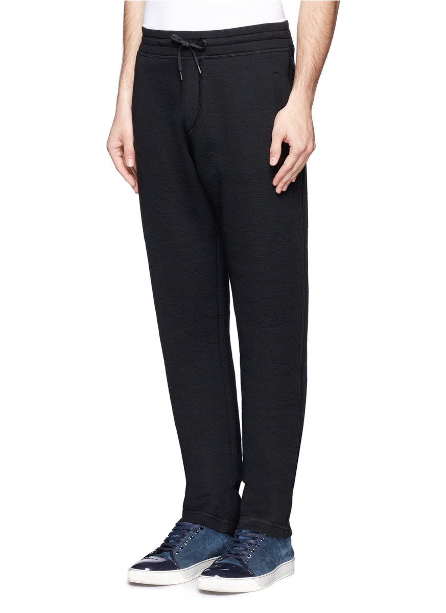 track pants with drawstring