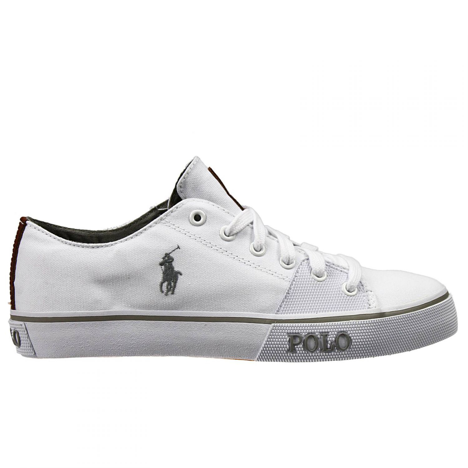 Lyst - Ralph Lauren Shoes Cantor Low-Ne Sneakers Canvas E Rubber Sole ...