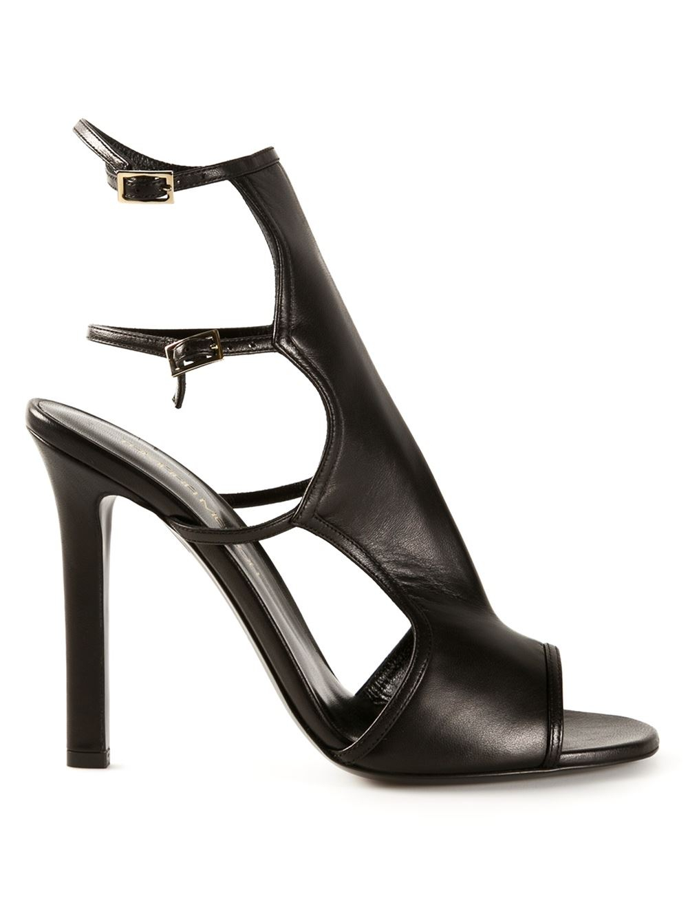 Tamara mellon 'bad Girl' Sandals in Black | Lyst