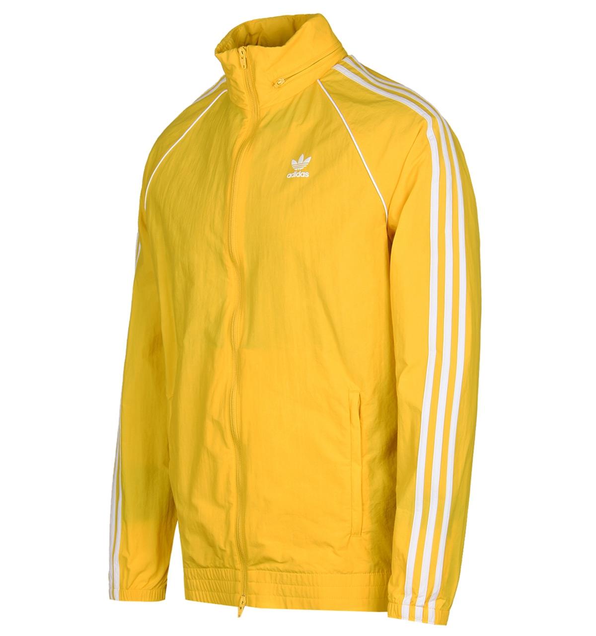 adidas jacket yellow and black