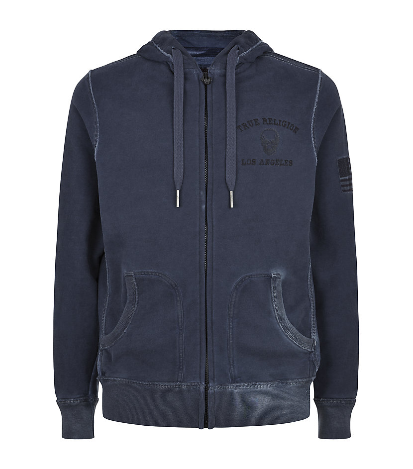 blue true religion sweater