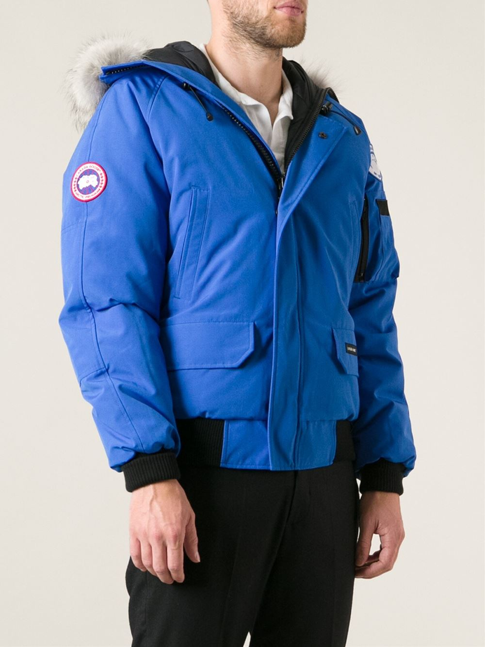 canada goose bomber hat