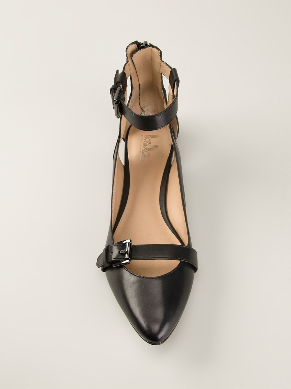 flat pumps with straps