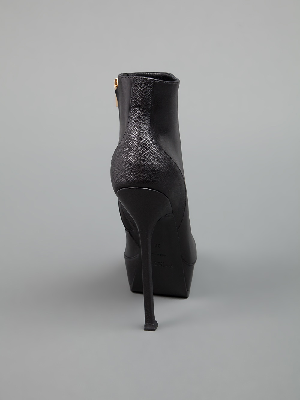 saint laurent platform ankle boots