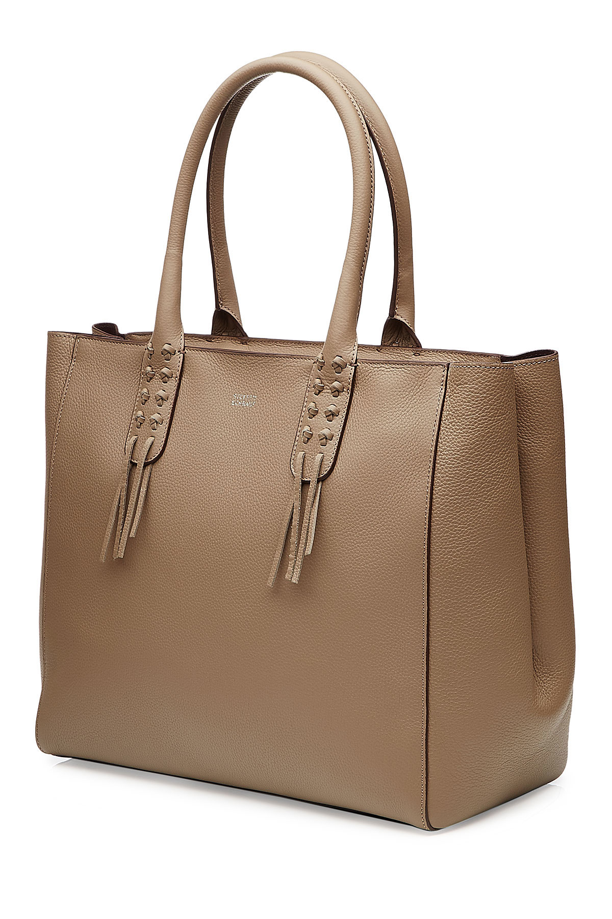 Lyst Steffen Schraut Upper West Side Tote Brown In Gallery