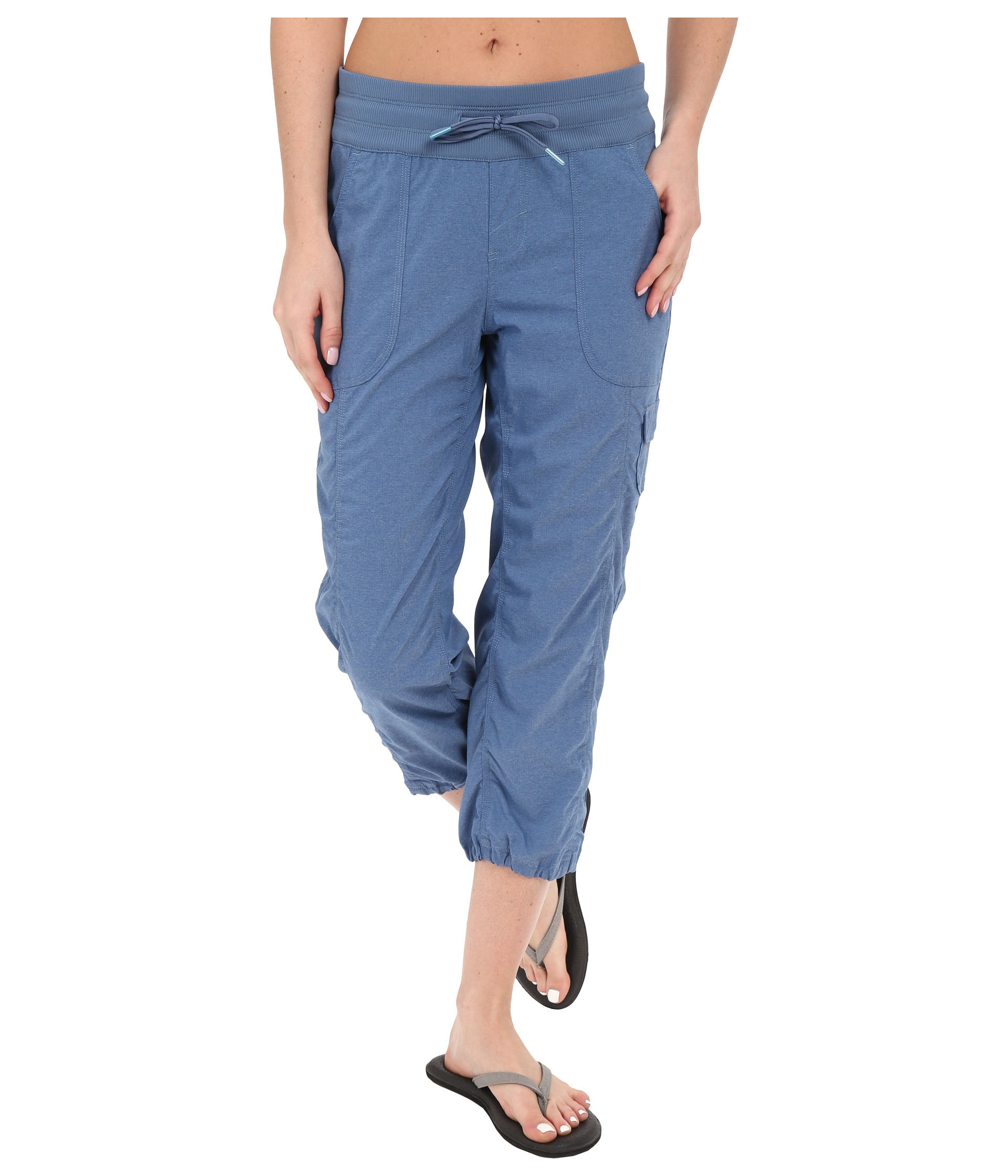 Lyst - The North Face Aphrodite Capris in Blue