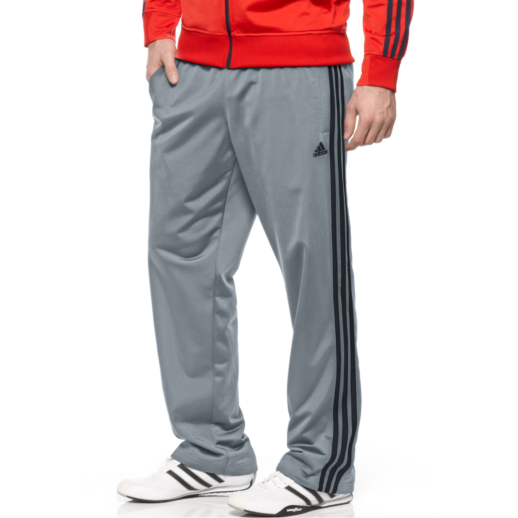 Adidas Varsity Tricot Pant in Blue for Men (tech grey/black) | Lyst