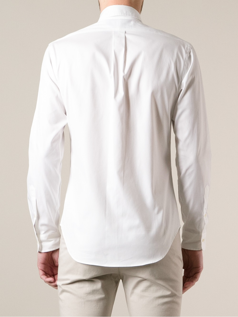 Lyst - Polo Ralph Lauren Classic Shirt in White for Men