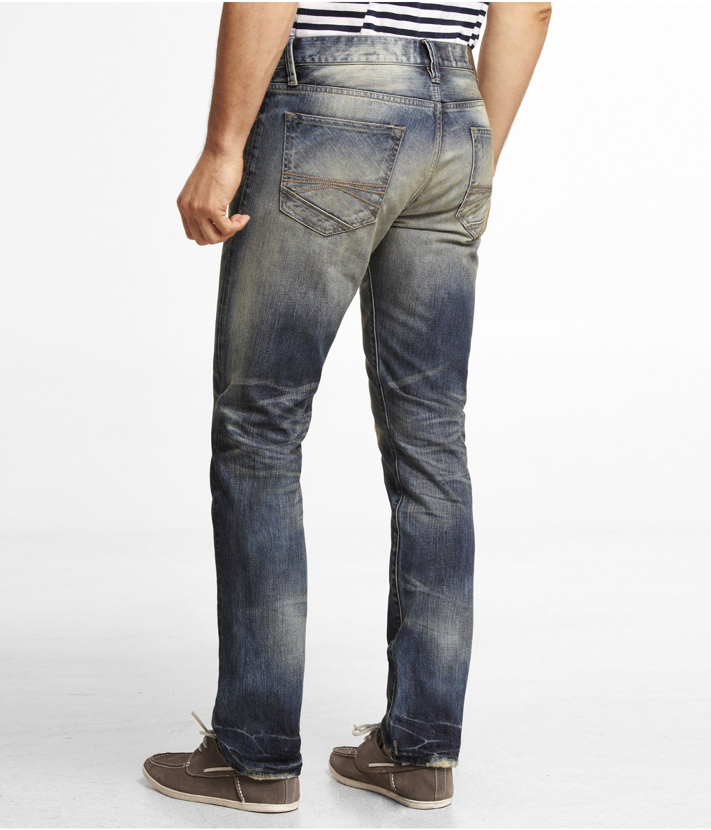 Lyst Express Rocco Slim Fit Skinny Leg Jean in Blue for Men