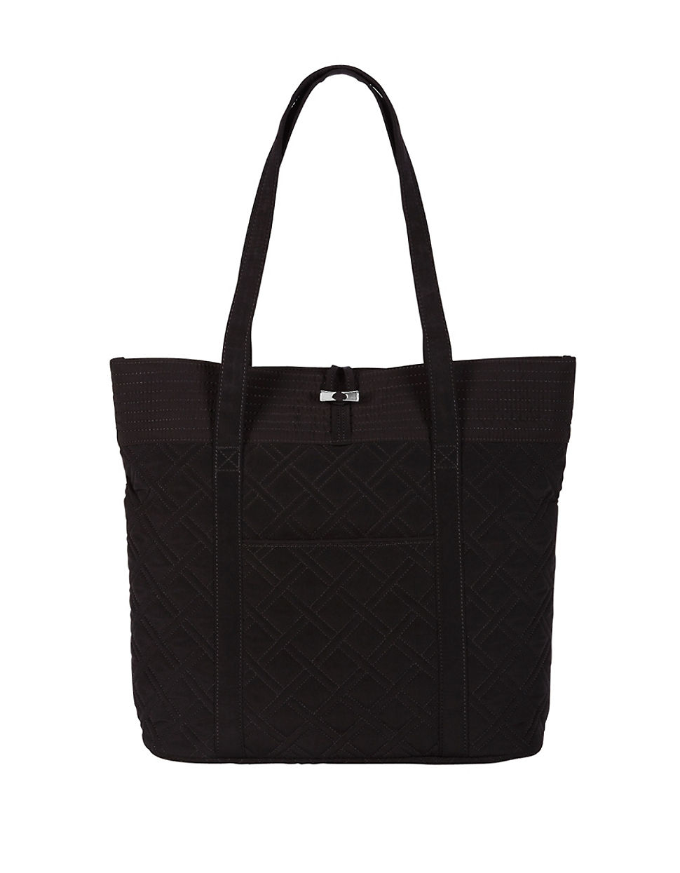 Vera Bradley Vera Quilted Tote Bag In Black Lyst 3098