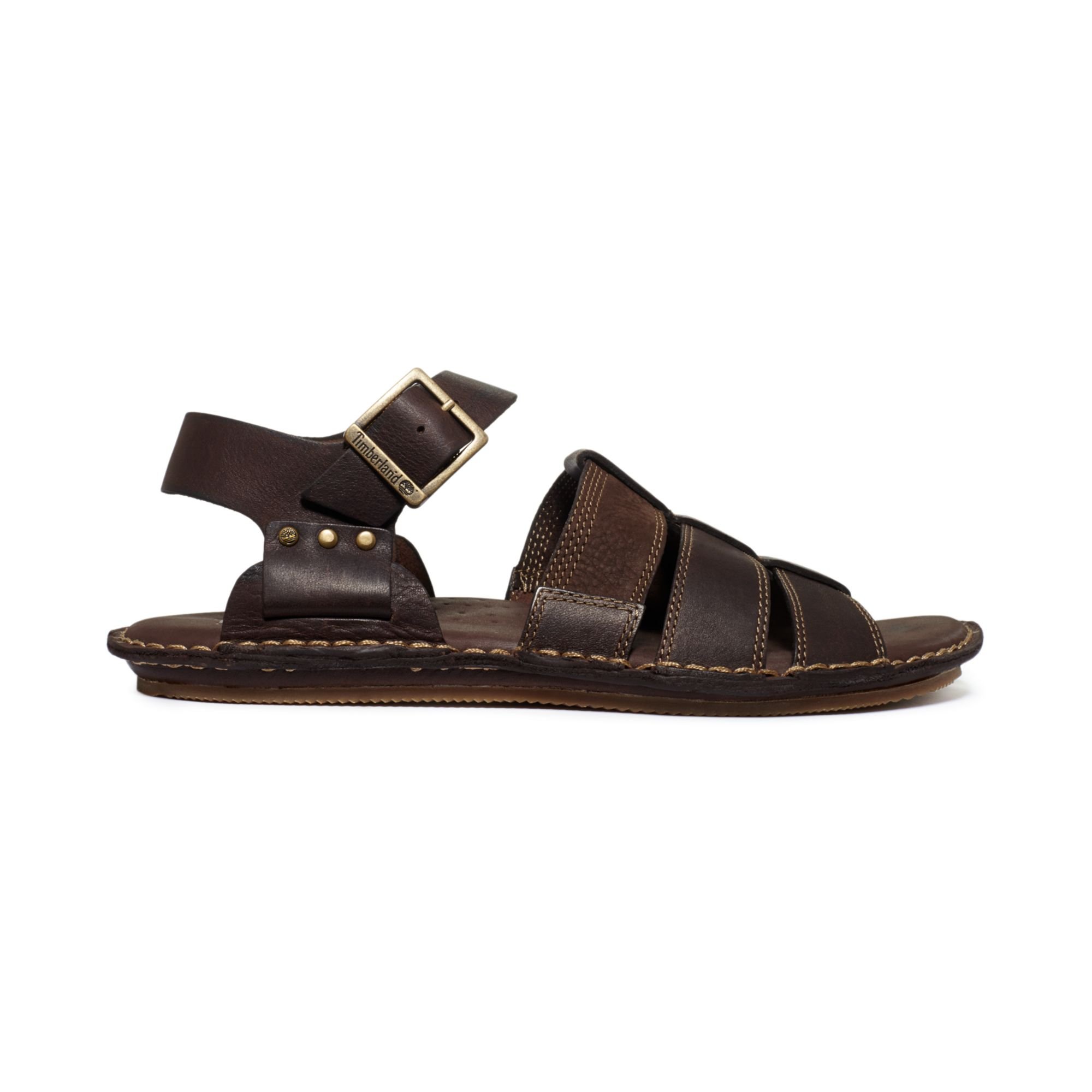 Lyst - Timberland Harbor Point Fisherman Sandals in Brown for Men