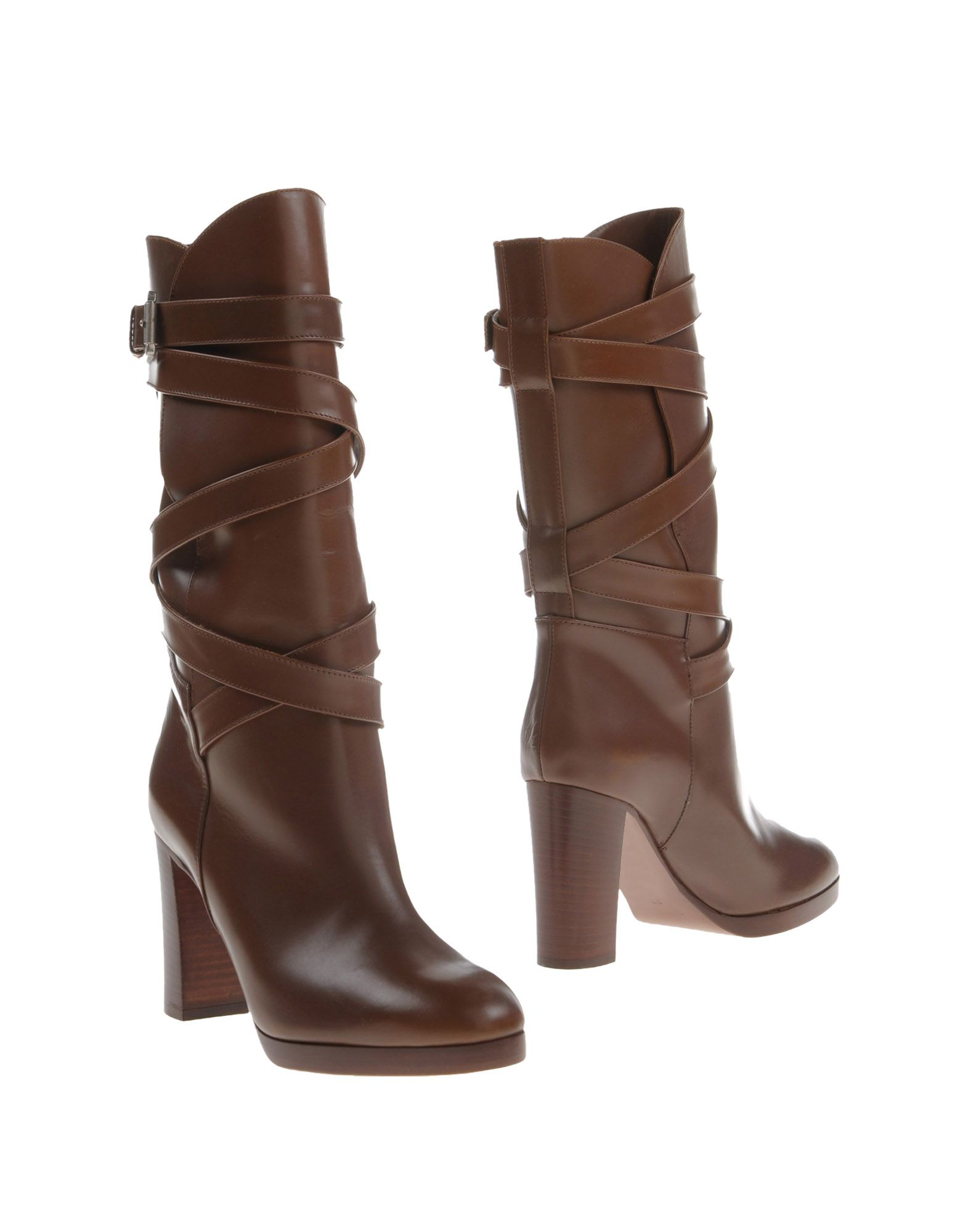 Lyst - Michael Kors Boots in Brown