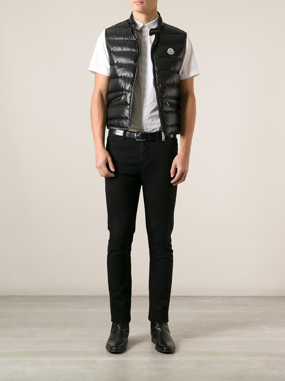 moncler black gui gilet moncler black gui gilet