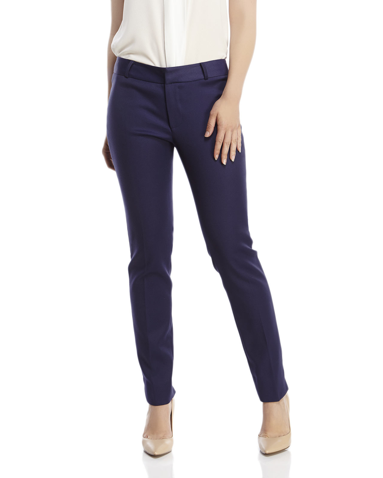 Lyst - Raoul Navy Super Skinny Pants in Blue