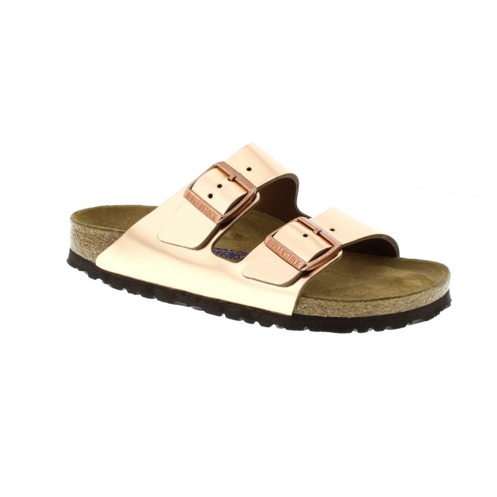 Lyst - Birkenstock Arizona Narrow Fit in Metallic