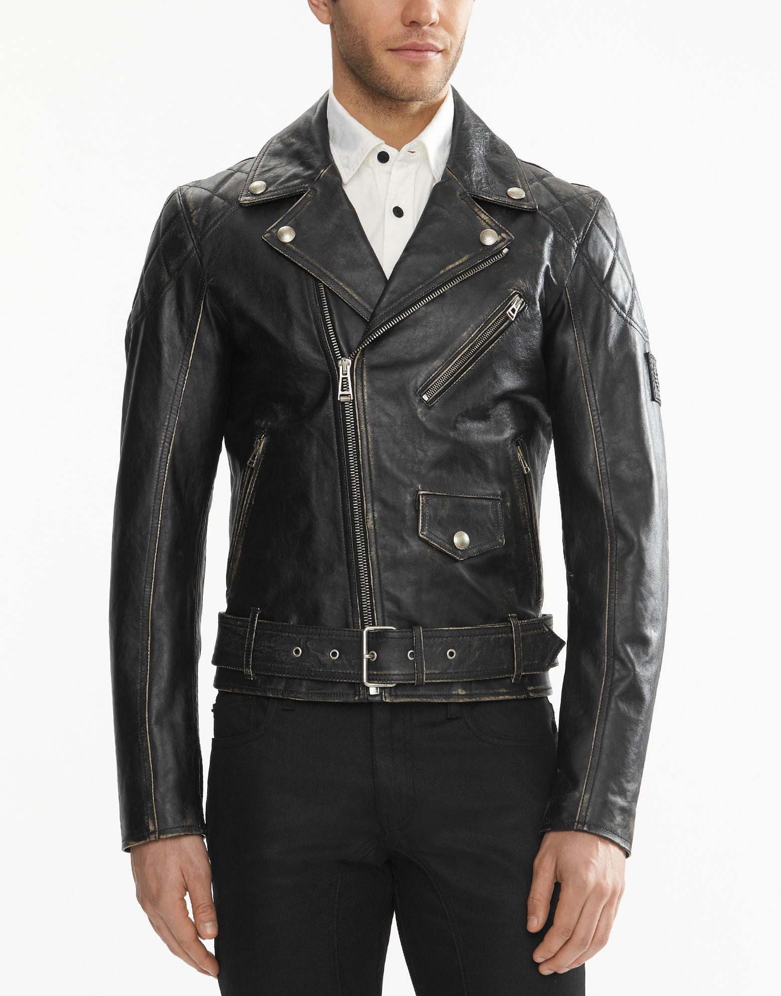 Belstaff 'maple' Biker Jacket In Black For Men - Lyst D07