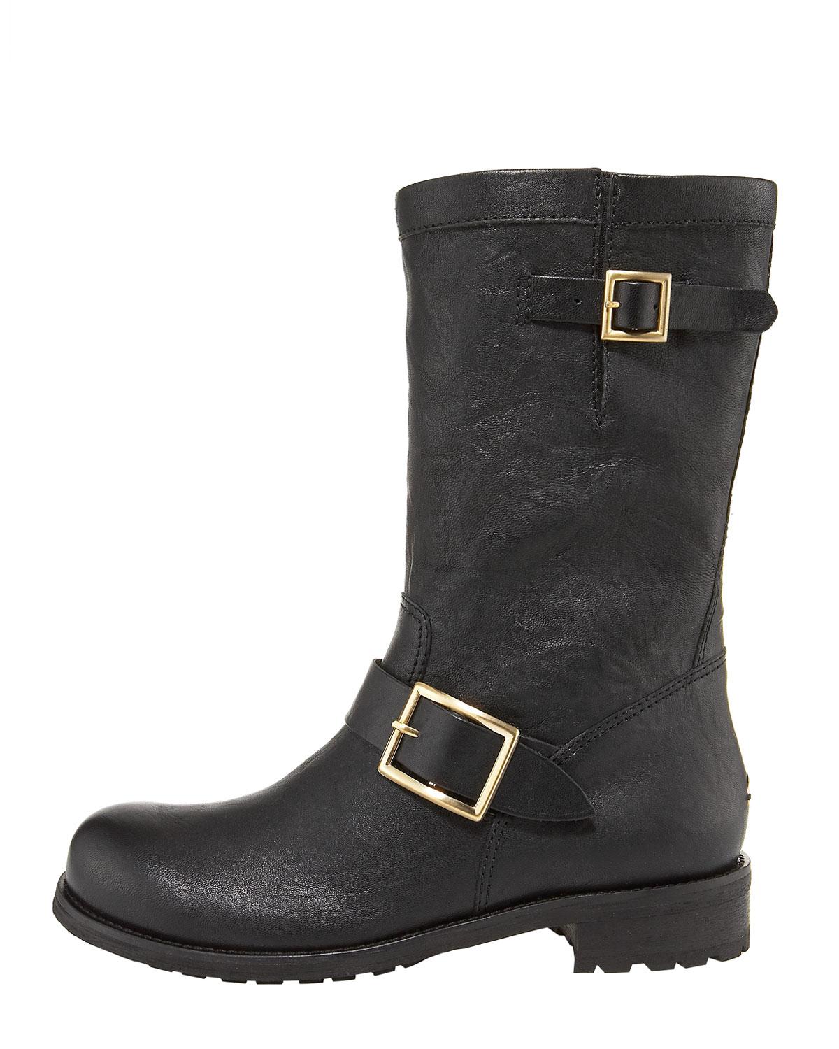 jimmy choo biker boots