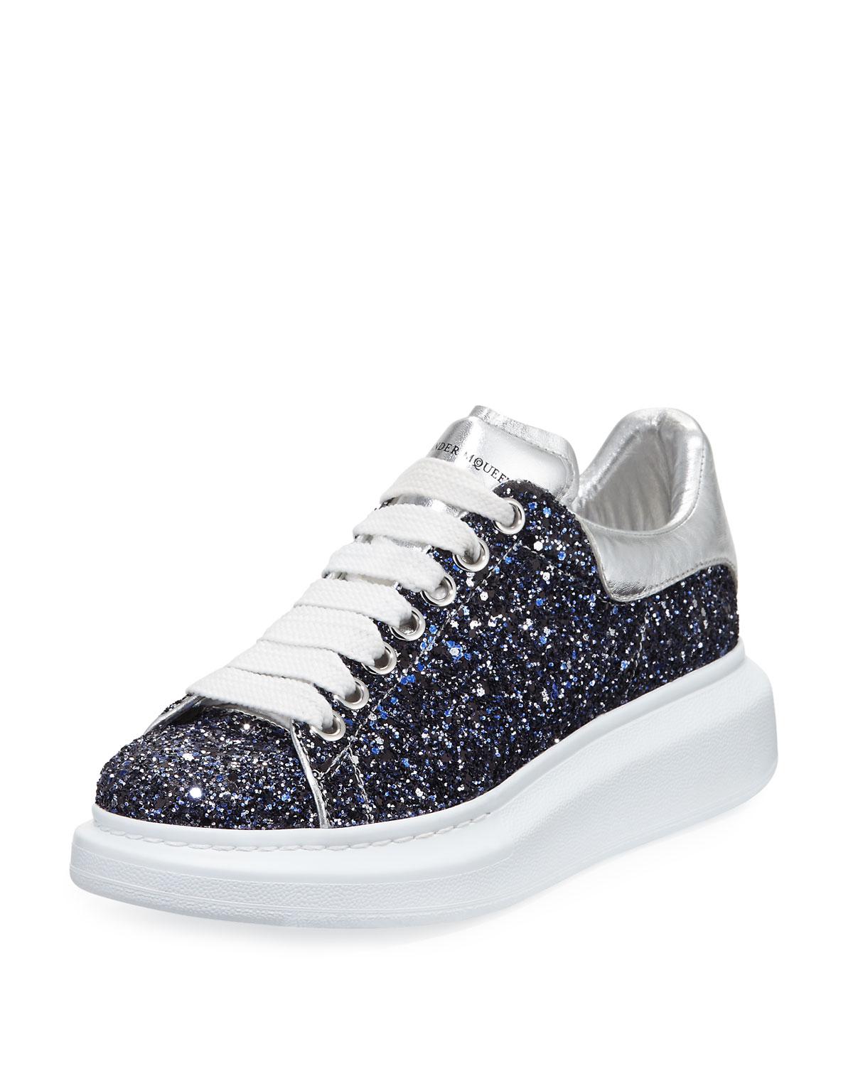 alexander mcqueen sneakers sparkle