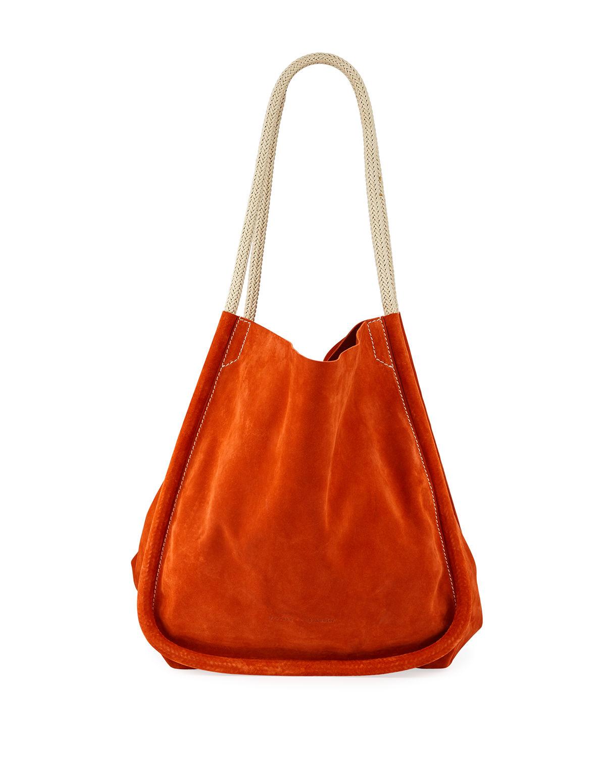 suede large tote