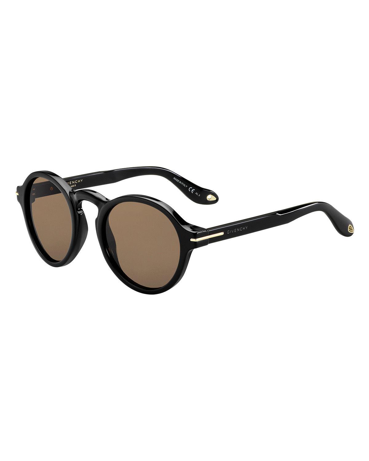 Givenchy Round Acetate Sunglasses Lyst 