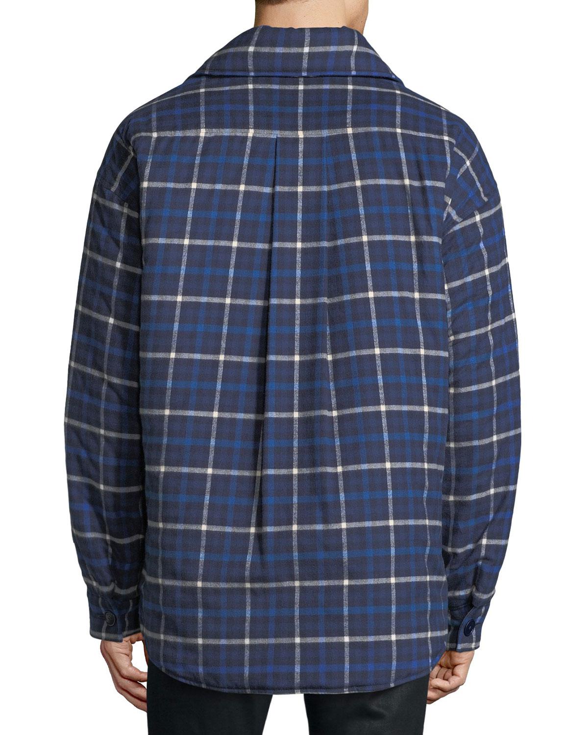 ayacucho flannel padded shirt