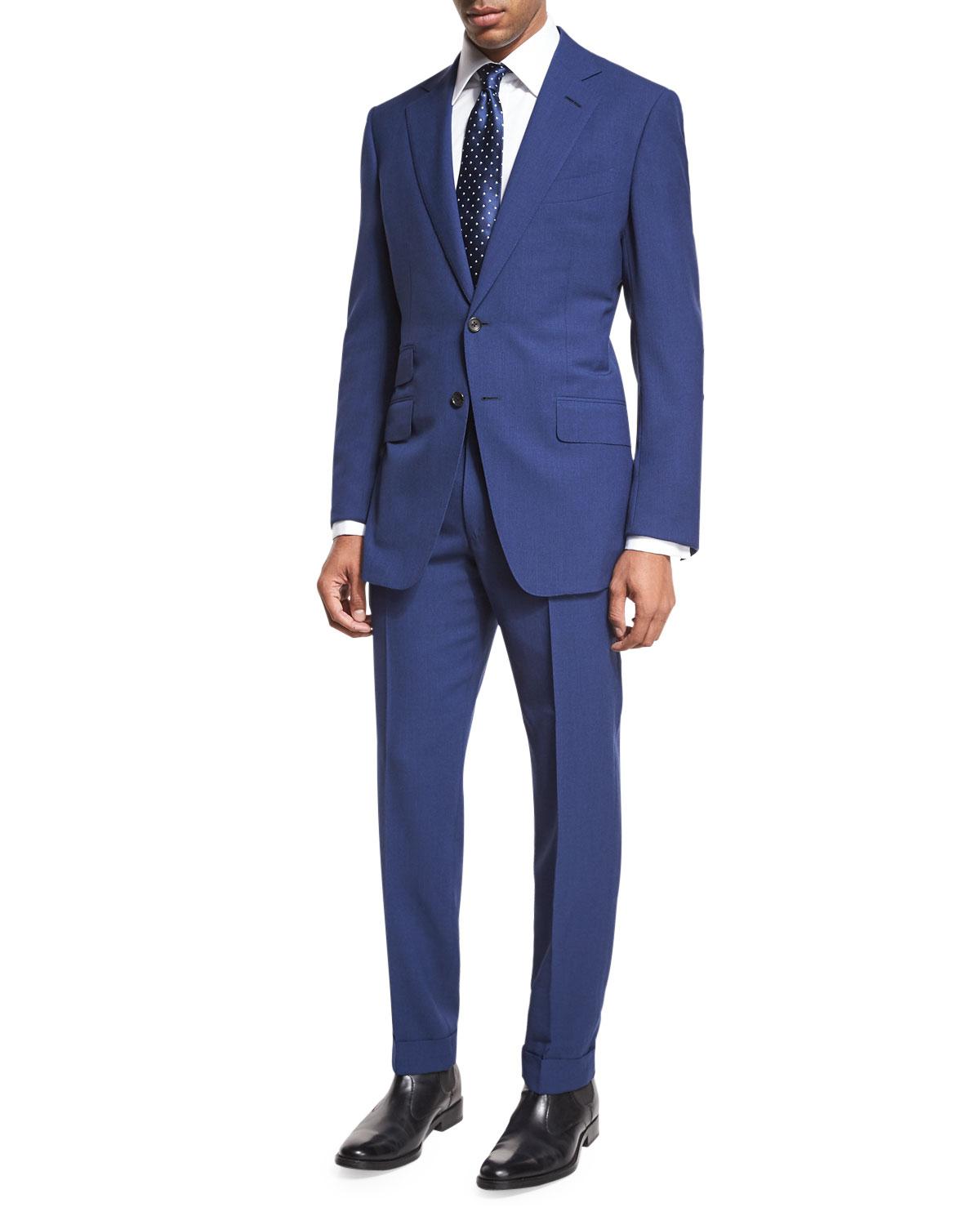 Tom ford O'connor Base Fresco Two-piece Suit in Blue for Men | Lyst