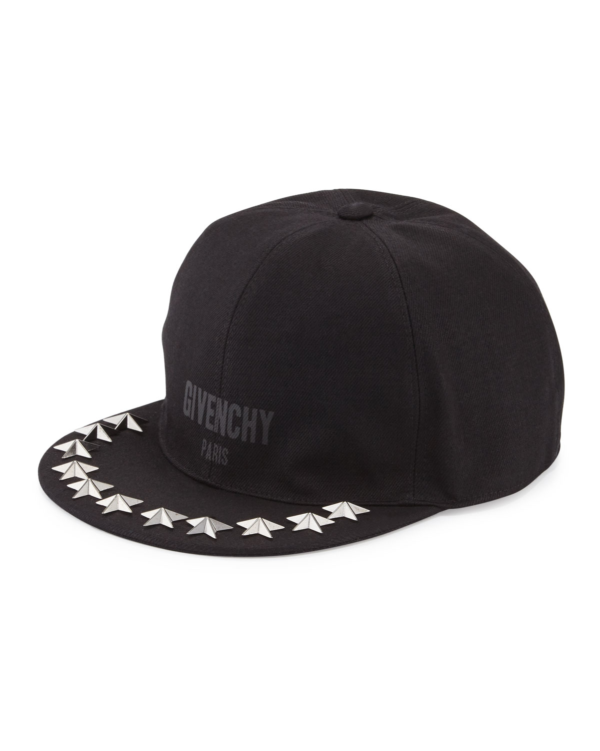 Givenchy Star-studded Flat-bill Hat in Black for Men | Lyst