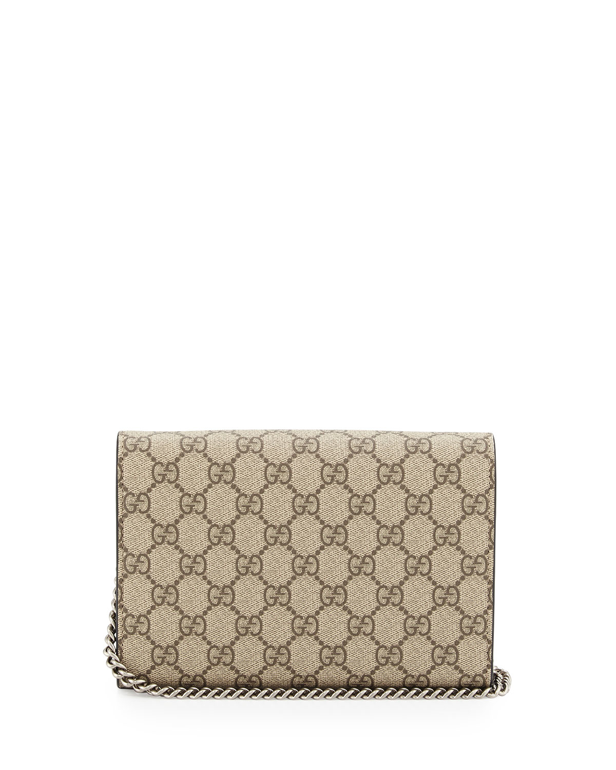 Lyst - Gucci Dionysus Gg Supreme Wallet-on-a-chain