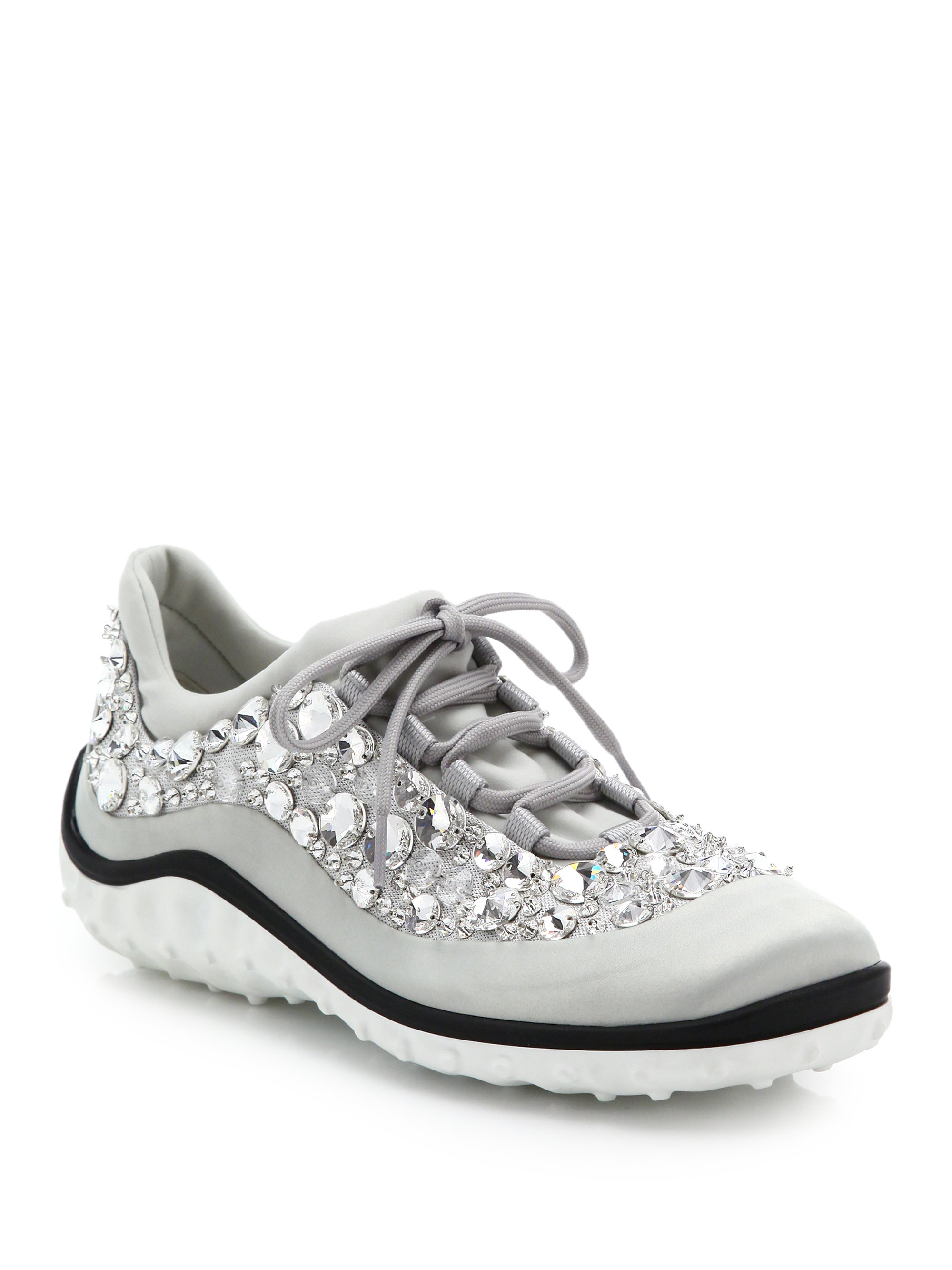 miu miu shearling sneakers