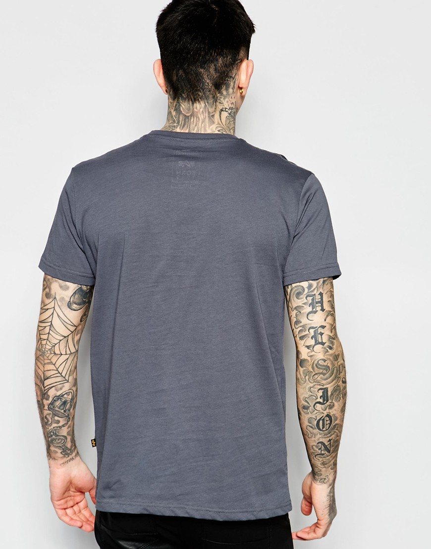 Lyst - Alpha Industries Lpha Industries T-shirt With Logo ...