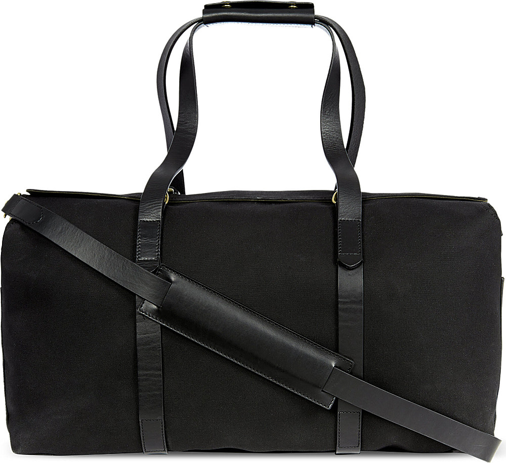 Mismo Supply Canvas Holdall in Black for Men | Lyst