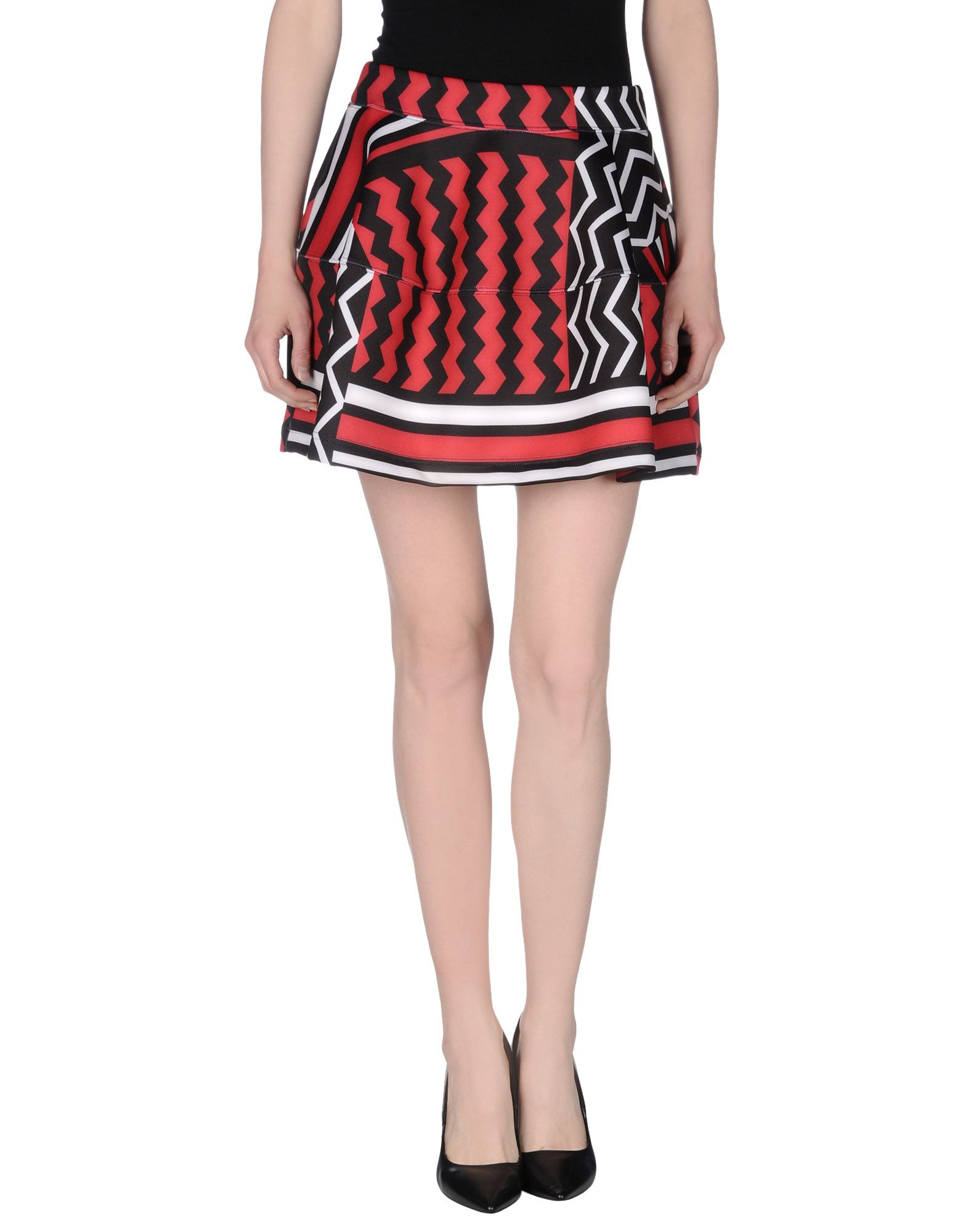 Lyst P.A.R.O.S.H. Mini Skirt in Red