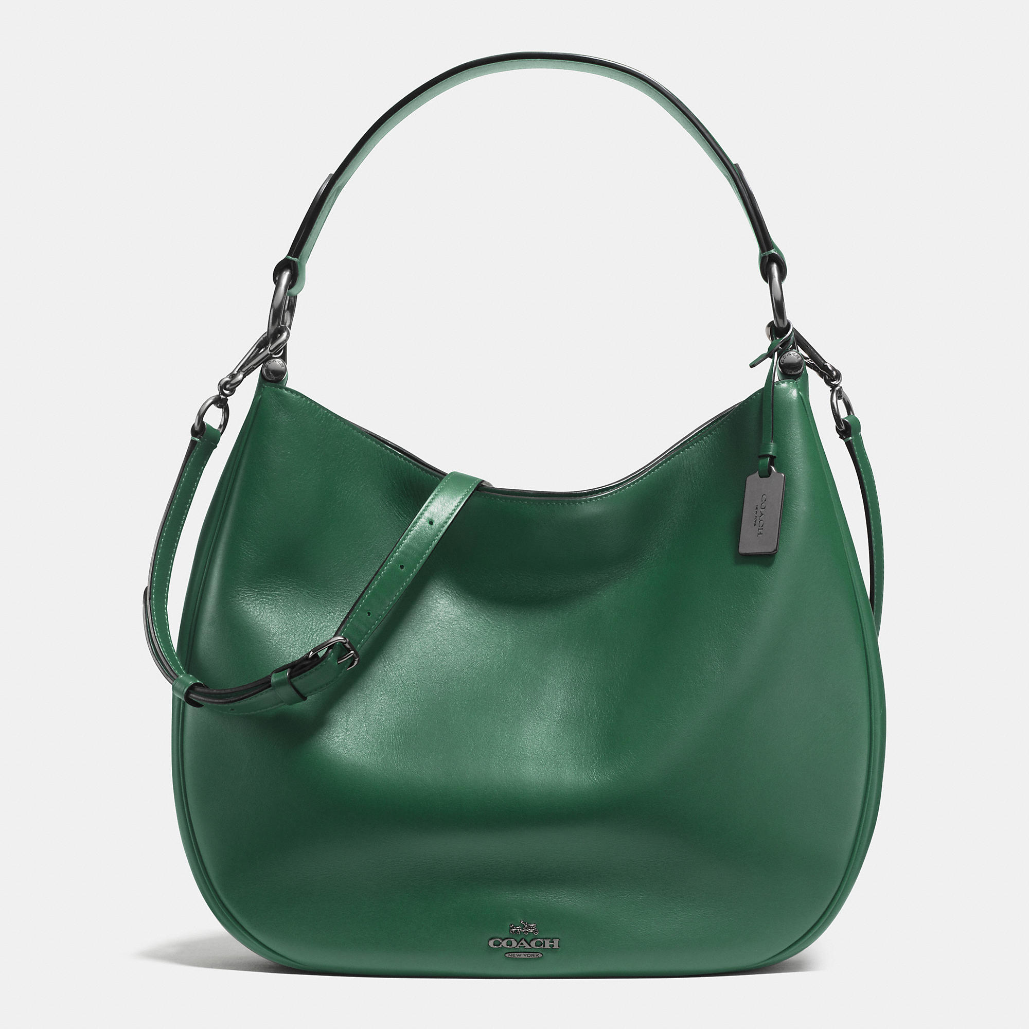 Lyst - Coach Nomad Hobo In Glovetanned Leather in Green
