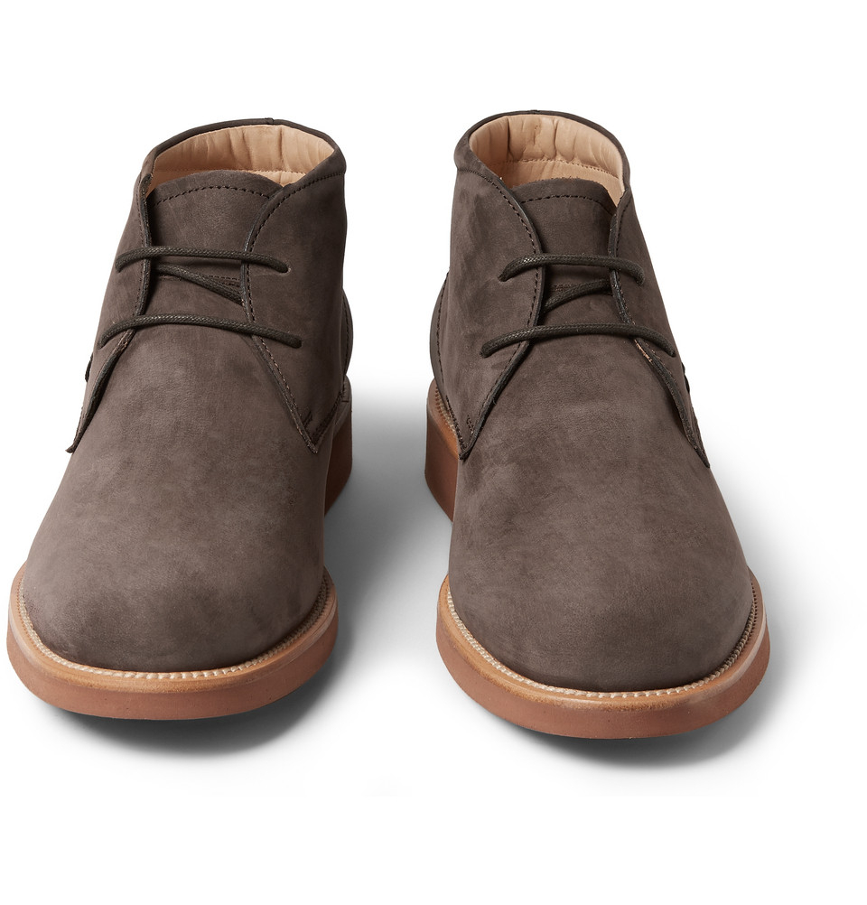 brown chukka boots white sole