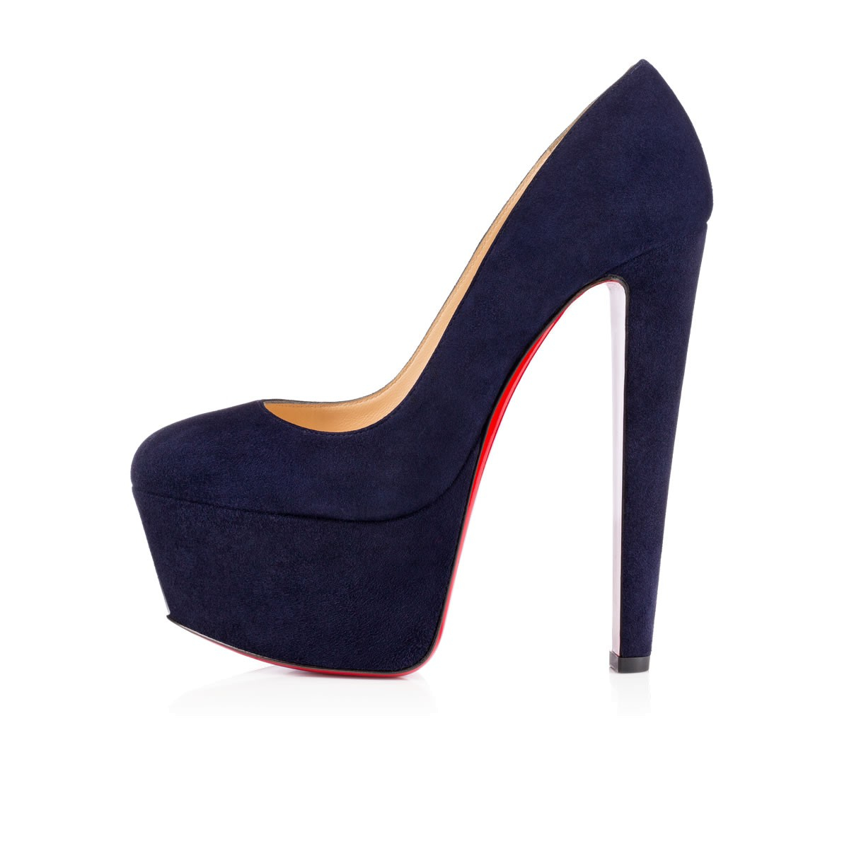 Christian louboutin Alta Vicky Suede in Blue (NUIT) | Lyst