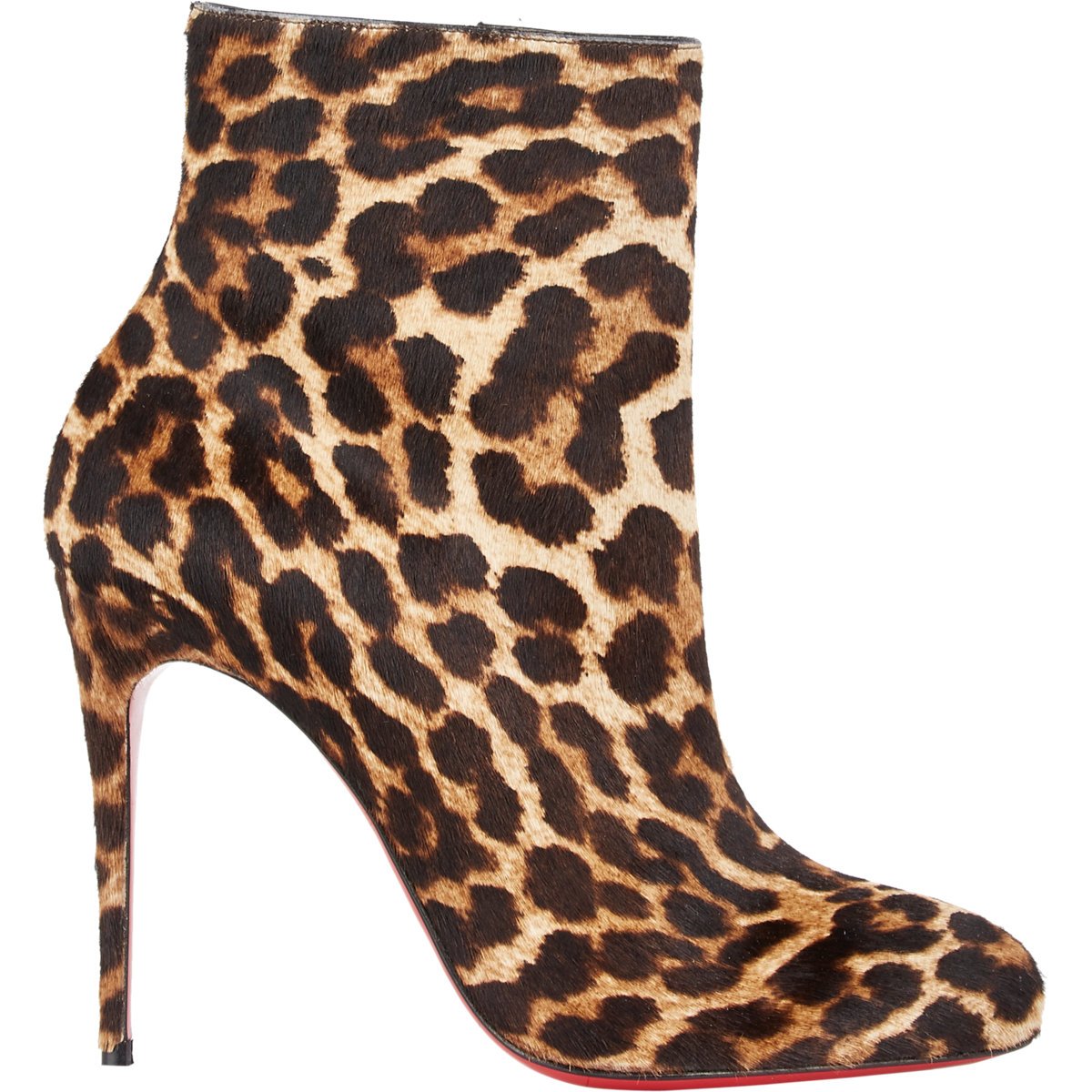 Christian louboutin Fifi Leopard-Print Calf Hair Boots | Lyst