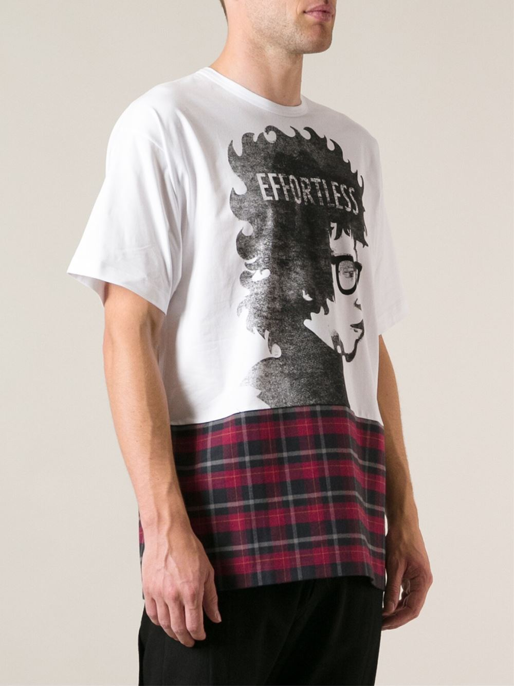 Lyst N°21 Face Print TShirt in White for Men