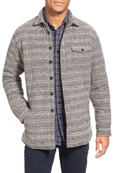 Lyst - Grayers 'dylan' Quilted Shirt Jacket in Gray for Men