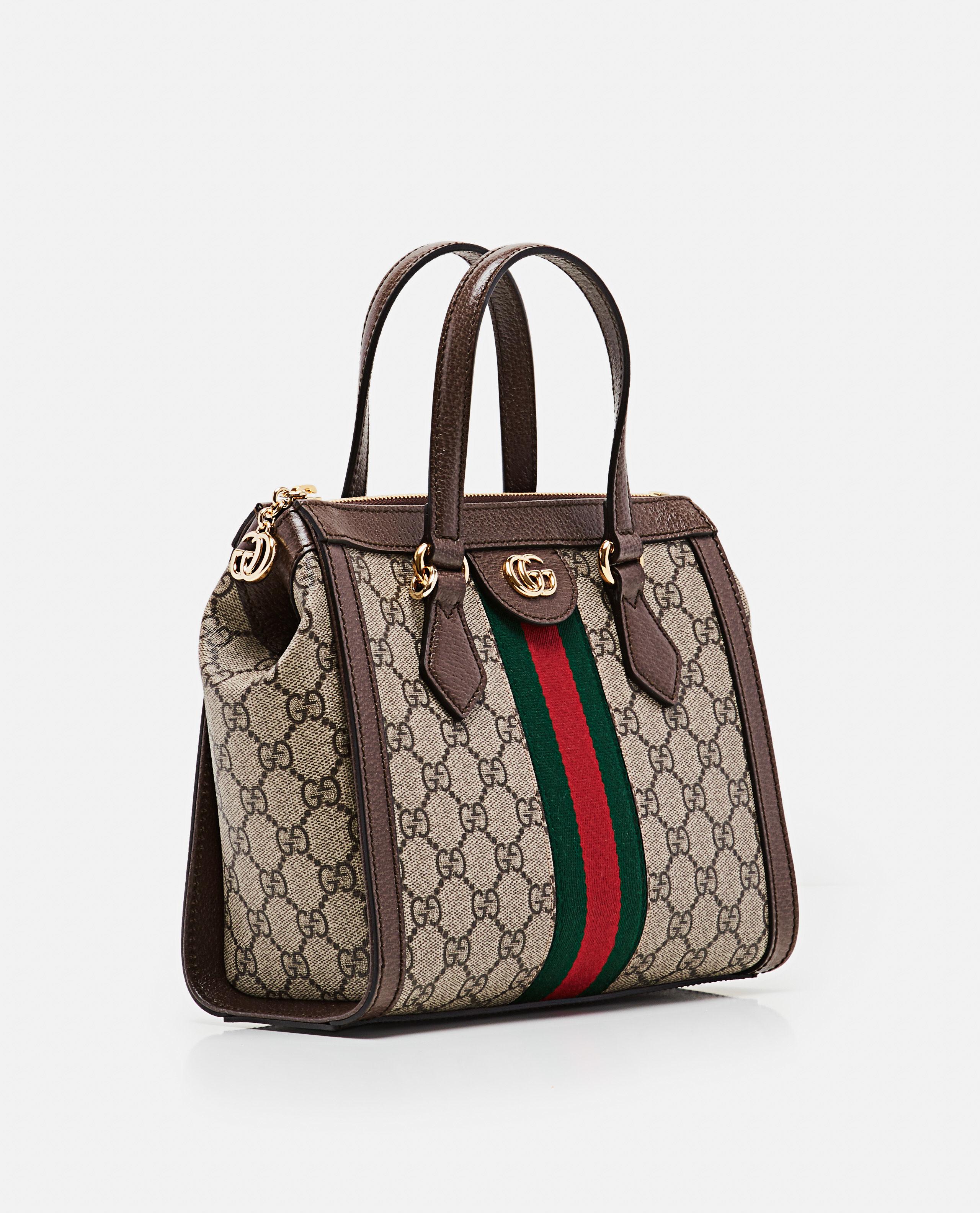  Gucci  Ophidia Small  Gg Tote Bag in Brown Lyst