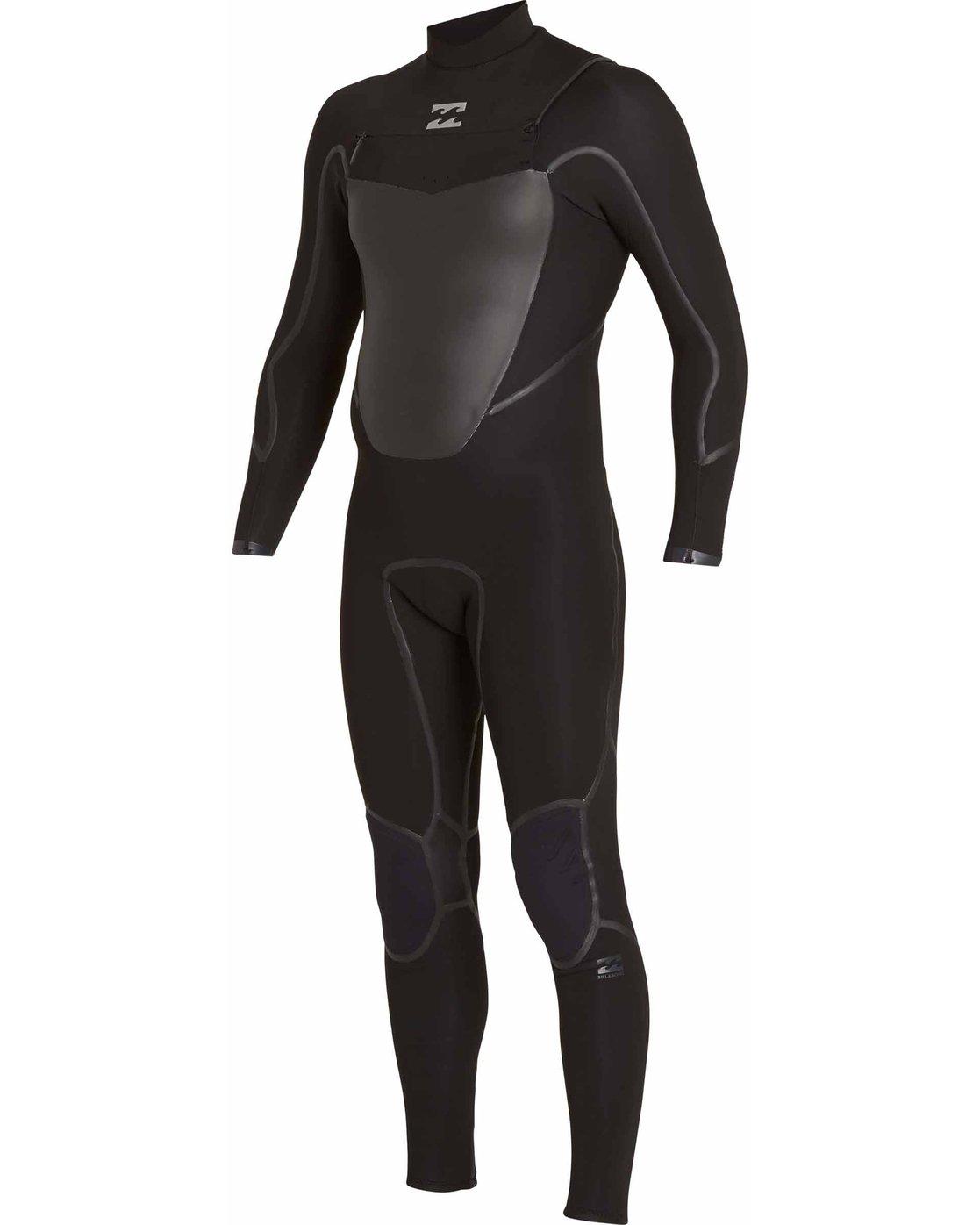 Lyst - Billabong 3/2 Absolute X Chest Zip Fullsuit in Black for Men