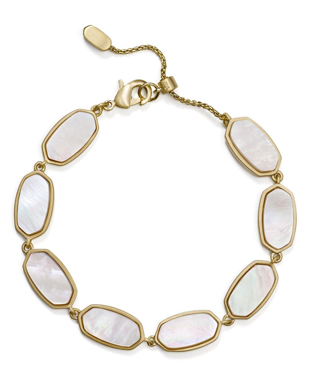 Lyst Kendra Scott Millie Adjustable Bracelet in Metallic