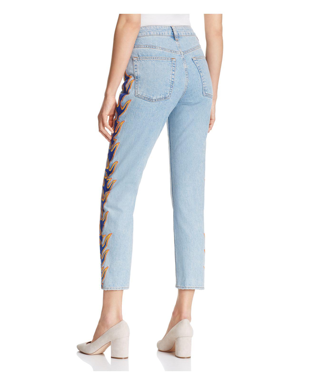 blue flame jeans