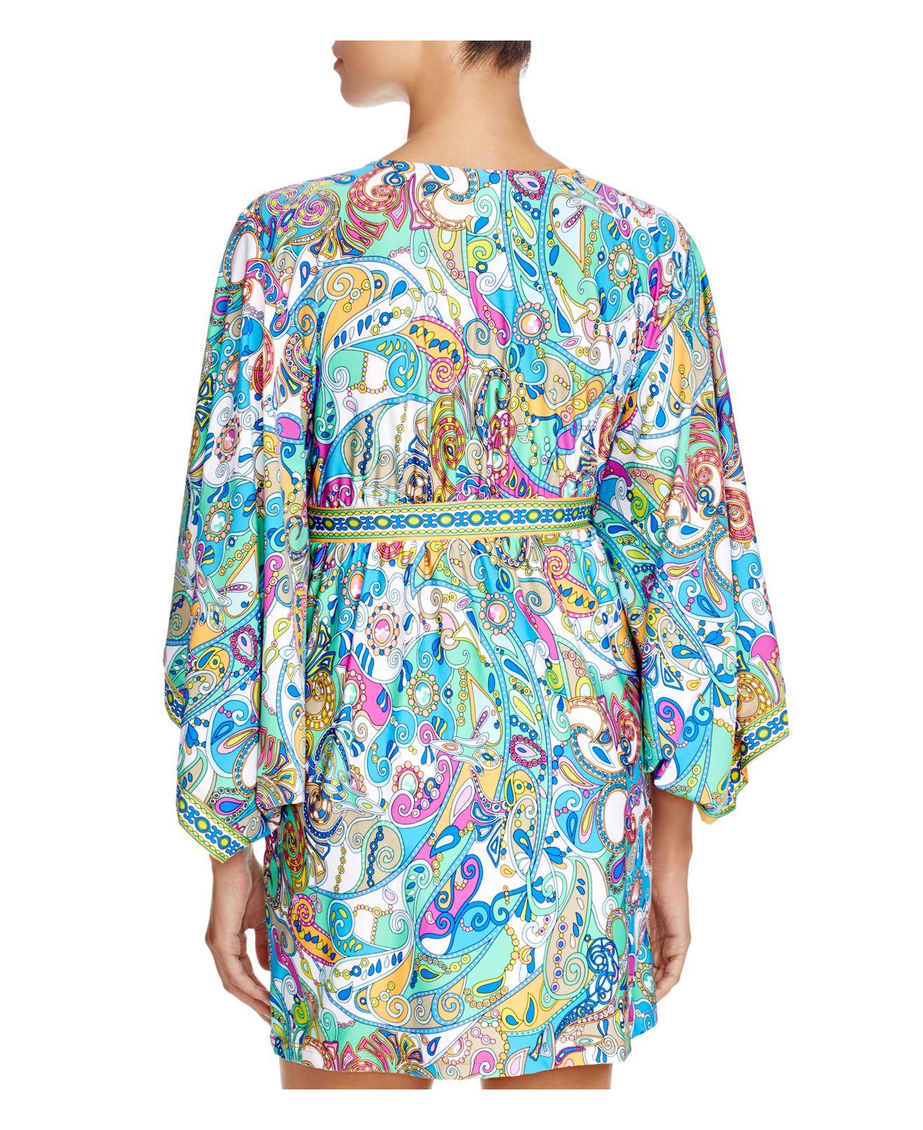 Trina turk Mykonos Tunic Swim Cover-up - 100% Bloomingdale's Exclusive ...