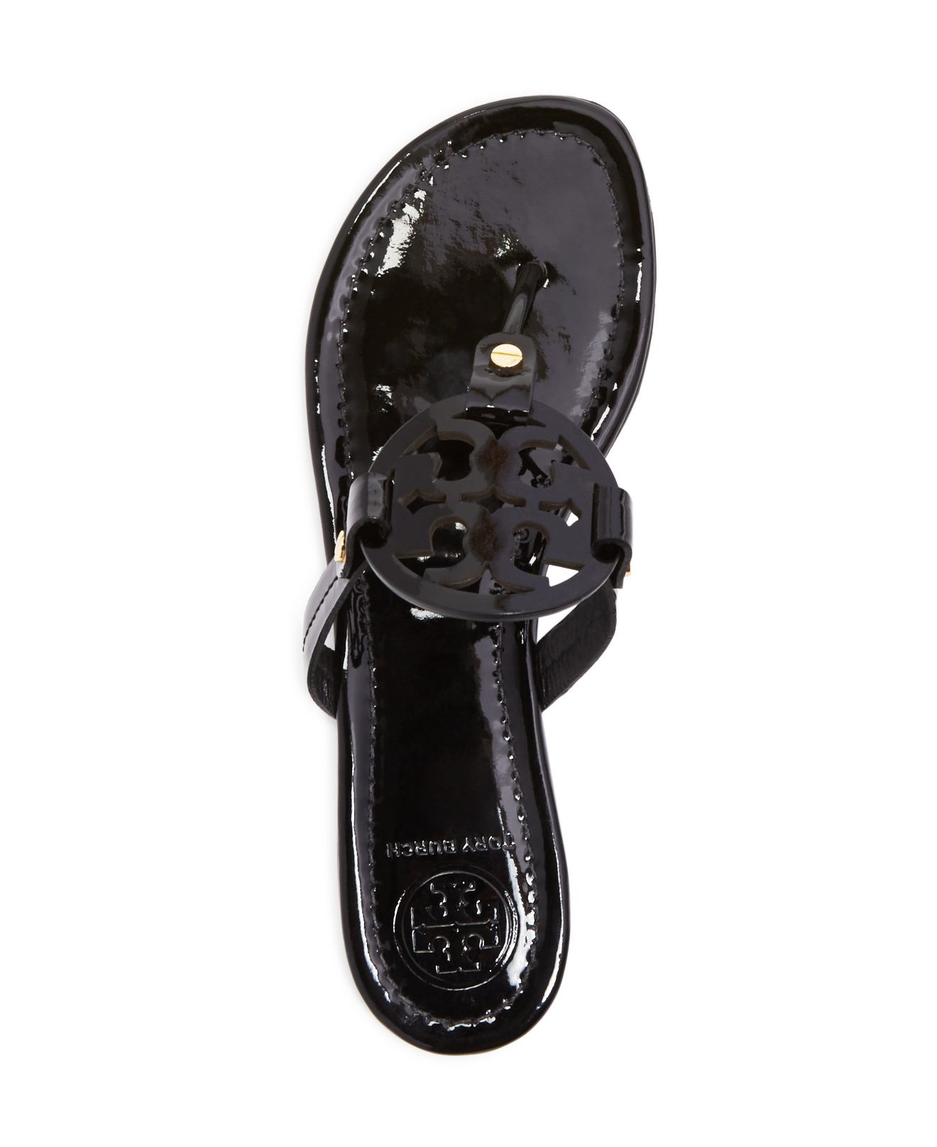 tory burch miller sandals sand patent