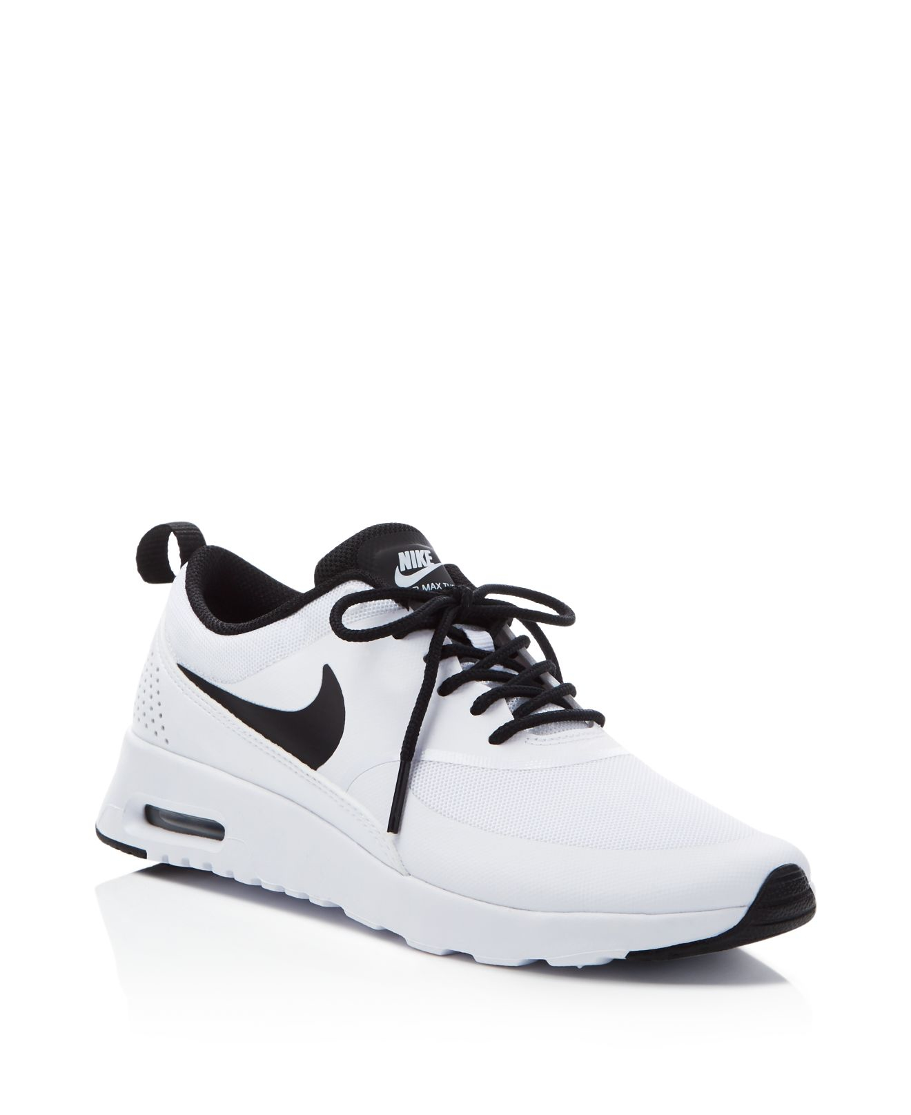 nike air max thea black white