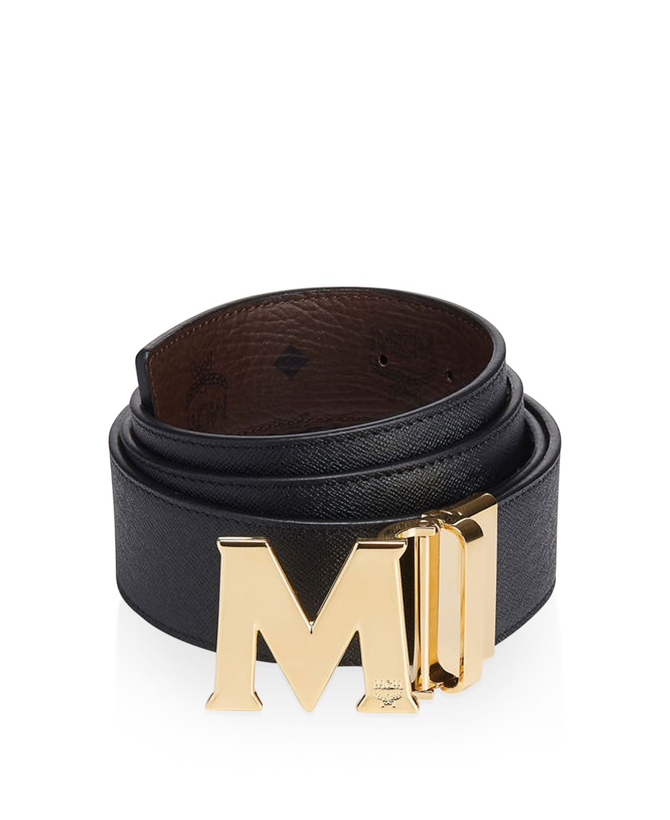 Mcm Claus Reversible Belt in Multicolor for Men (Chocolate) | Lyst