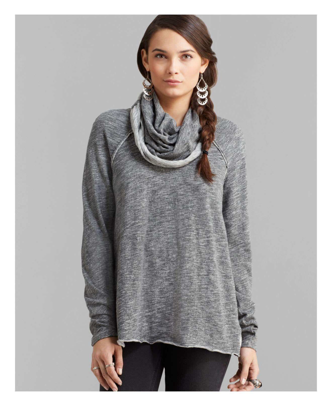 Lyst - Free People Pullover - Beach Cocoon in Gray
