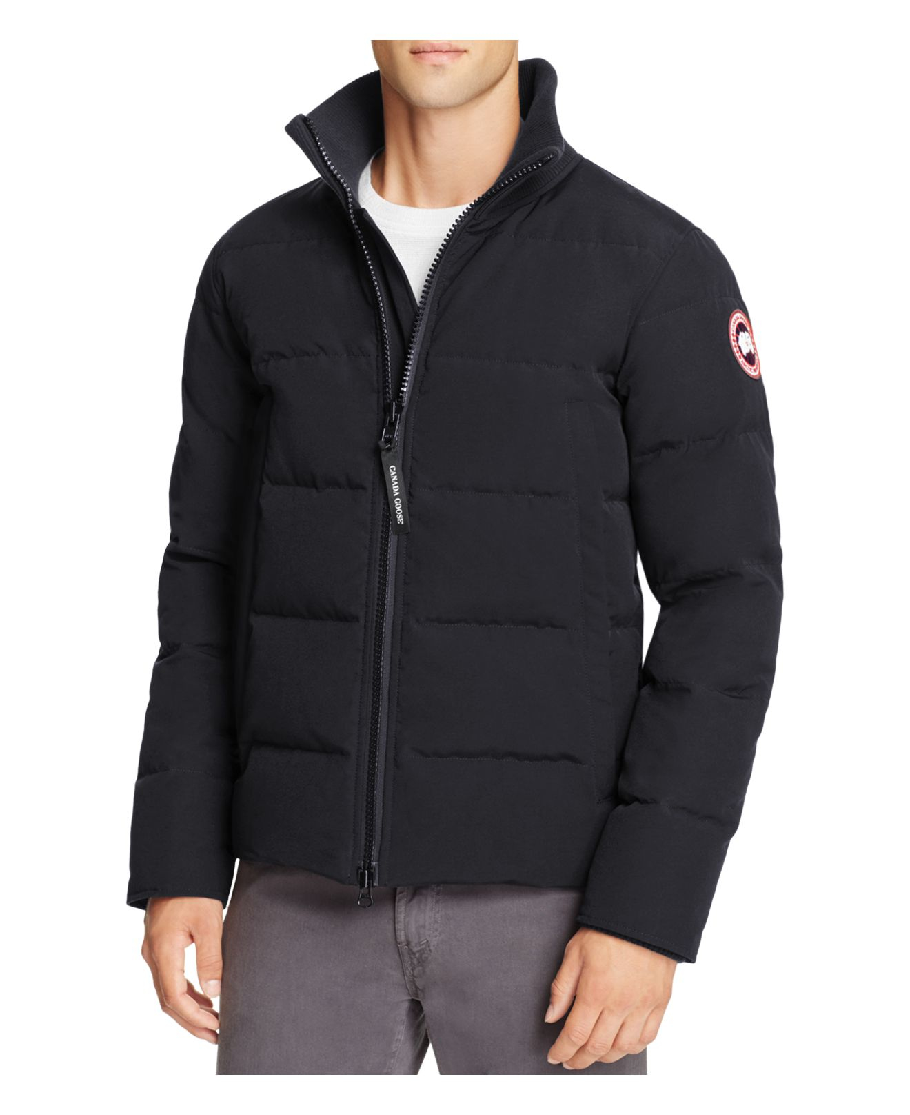 Canada goose Woolford Down Jacket in Blue for Men | Lyst